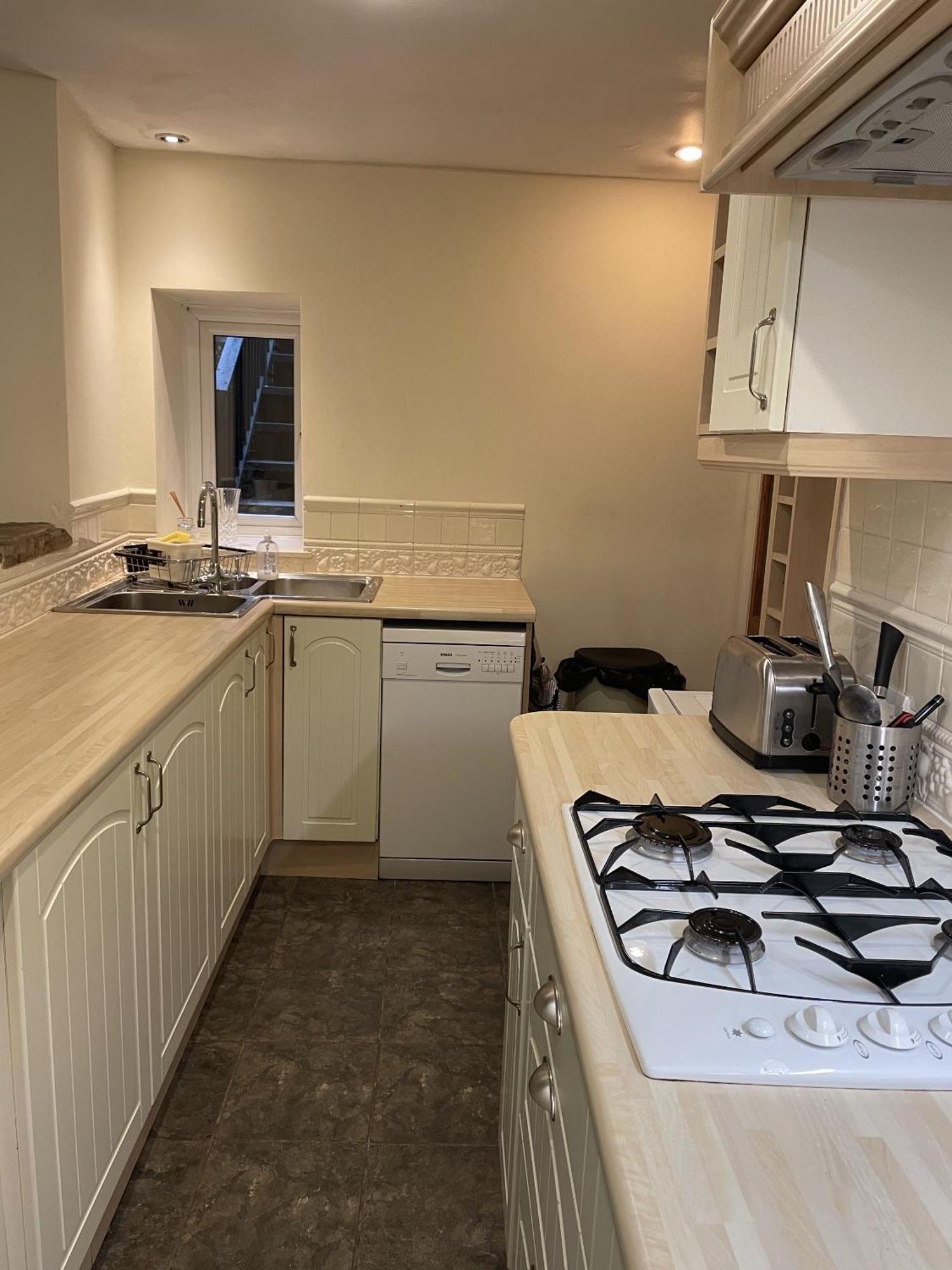 Ashfield House Hotell Grassington Rom bilde A typical kitchen in the UK